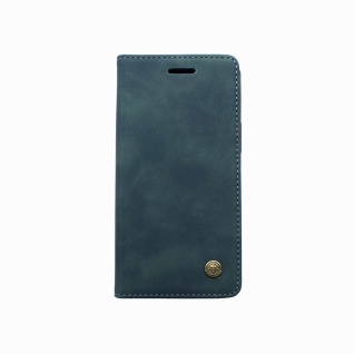 Futrola LEATHER RETRO FLIP za Iphone 12/12 Pro (6.1) plava