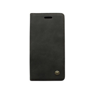 Futrola LEATHER RETRO FLIP za Iphone 12 Pro Max (6.7) crna