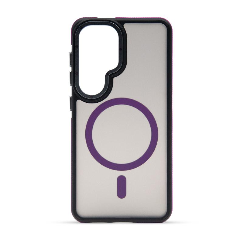 Futrola MAGSAFE COLOR EDGE 2 za Samsung S26 ljubicasta