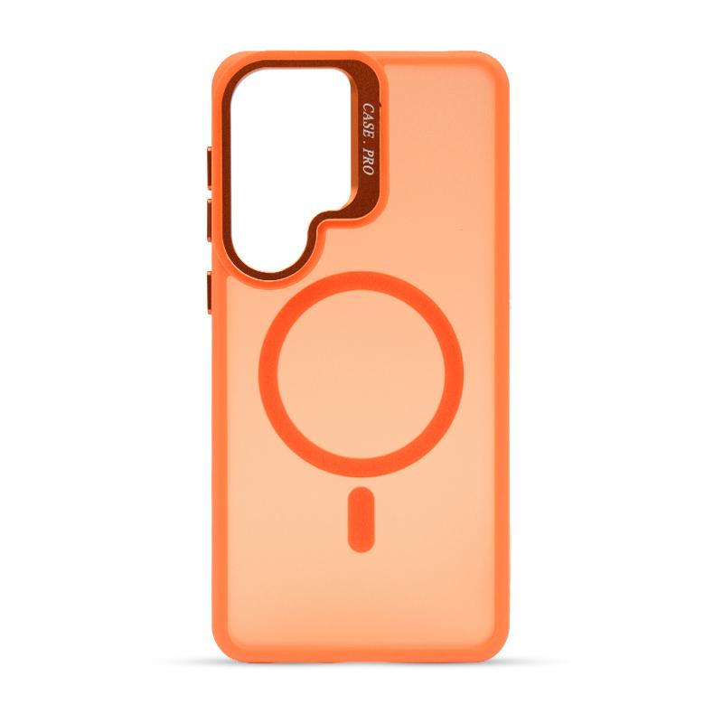 Futrola MAGSAFE COLOR FRAME za Samsung S26 Plus narandzasta