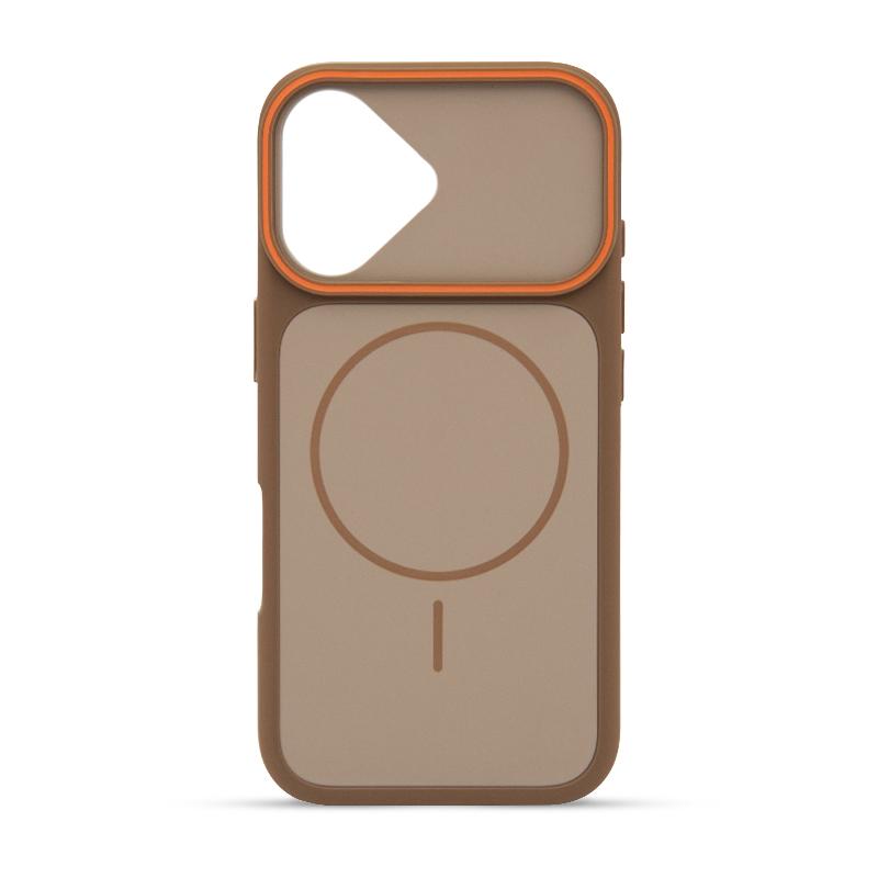 Futrola MAGSAFE FRAME za Iphone 17 braon