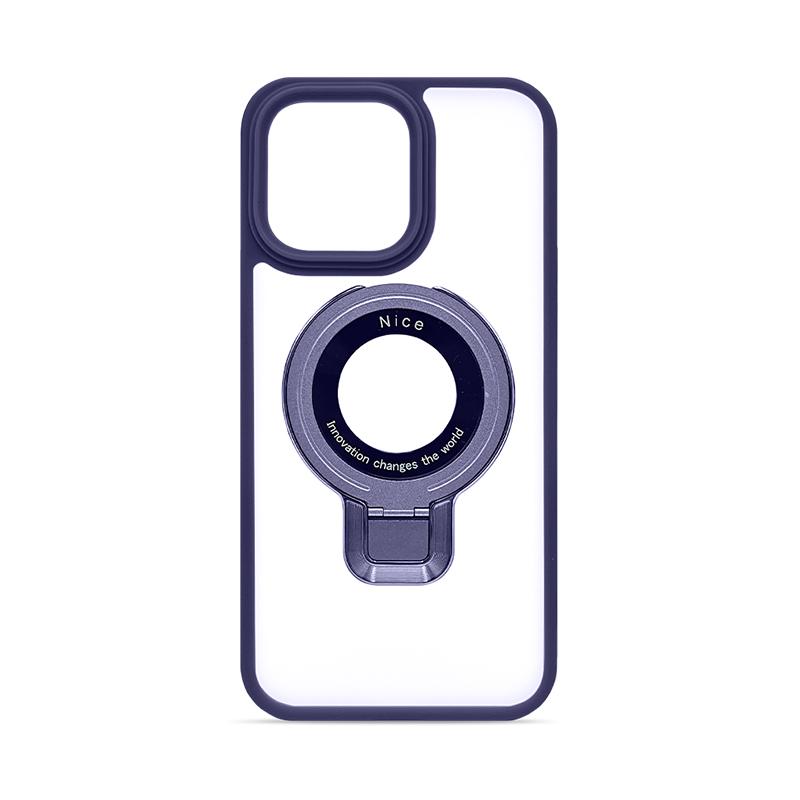 Futrola MAGSAFE RING za Iphone 15 Pro Max ljubicasta