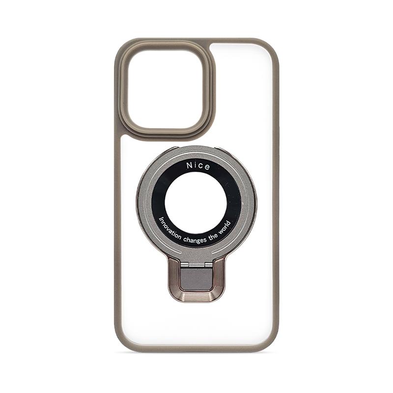 Futrola MAGSAFE RING za Iphone 15 Pro siva