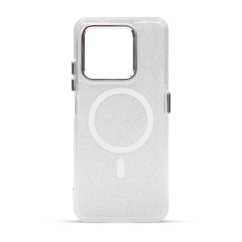 Futrola MAGSAFE SPARKLE za Huawei Honor X7D bela