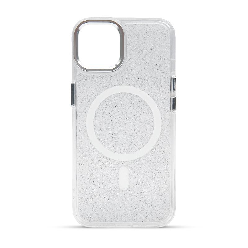 Futrola MAGSAFE SPARKLE za Iphone 13/14 bela
