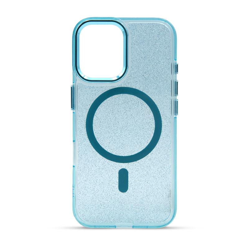 Futrola MAGSAFE SPARKLE za Iphone 16 plava