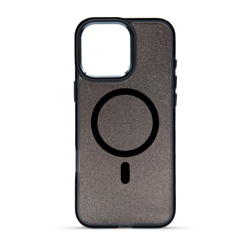 Futrola MAGSAFE SPARKLE za Iphone 16 Pro Max crna