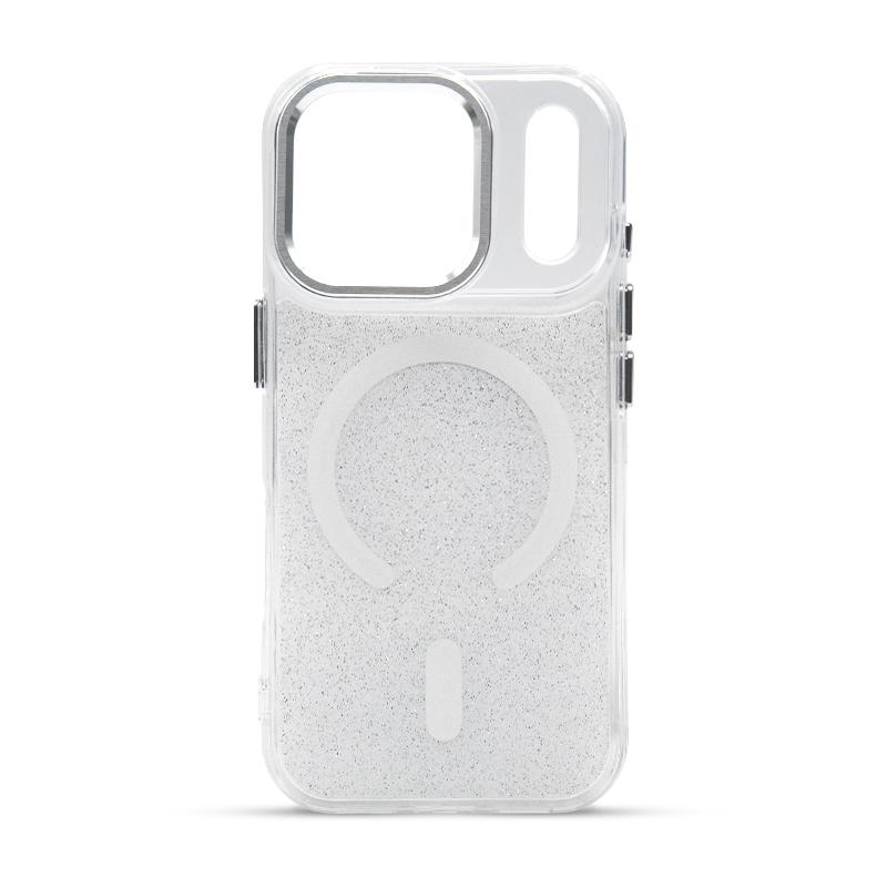 Futrola MAGSAFE SPARKLE za Iphone 17 Pro bela