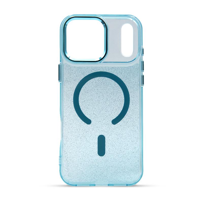 Futrola MAGSAFE SPARKLE za Iphone 17 Pro Max plava
