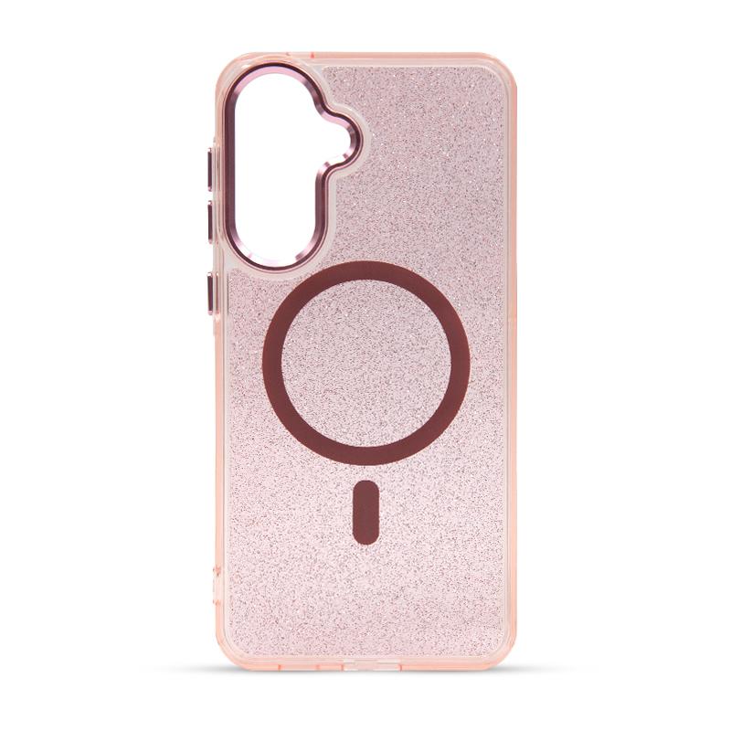 Futrola MAGSAFE SPARKLE za Samsung A57 roze