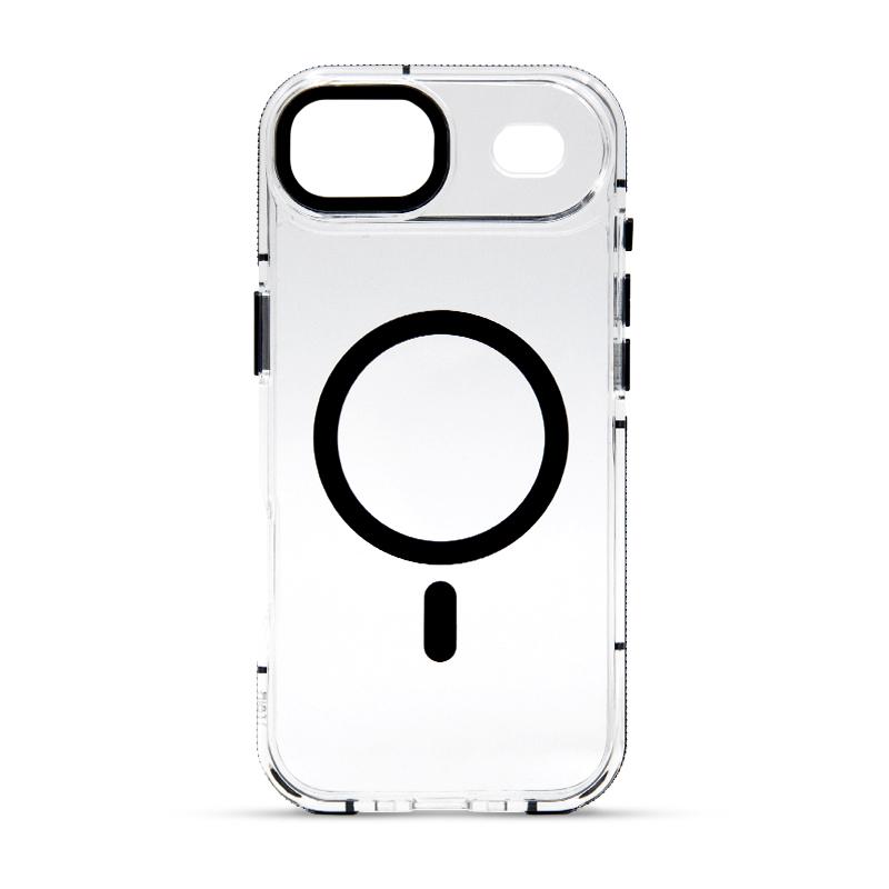 Futrola MAGSAFE TRANSPARENT za Iphone 17 Air crna