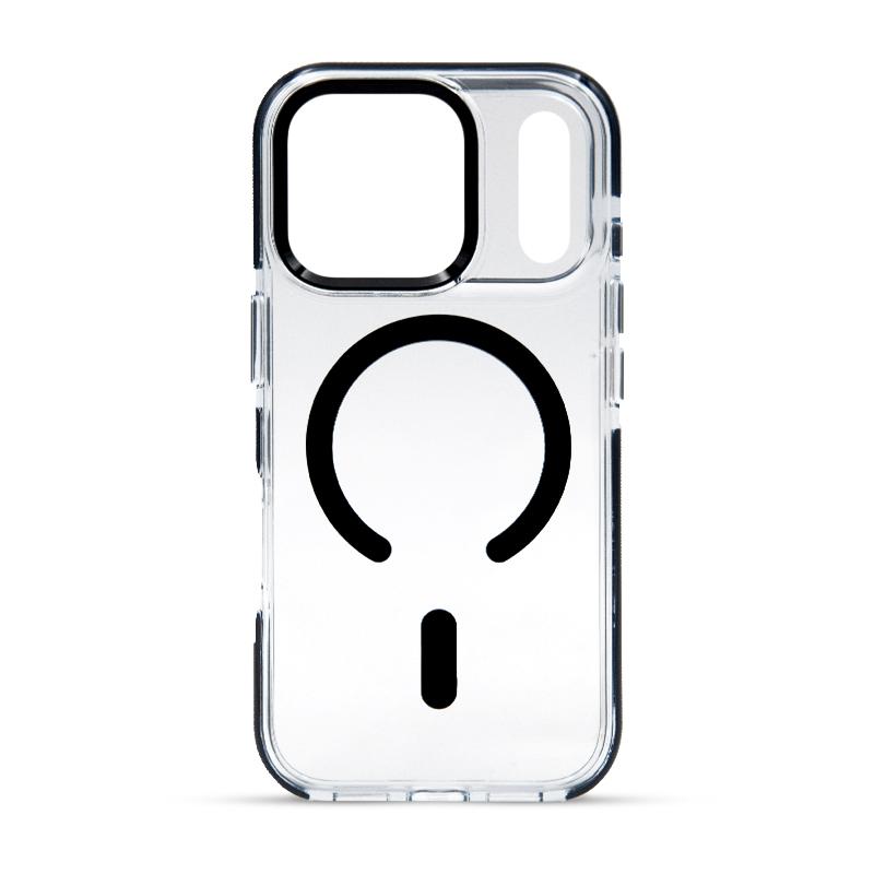 Futrola MAGSAFE TRANSPARENT za Iphone 17 Pro crna