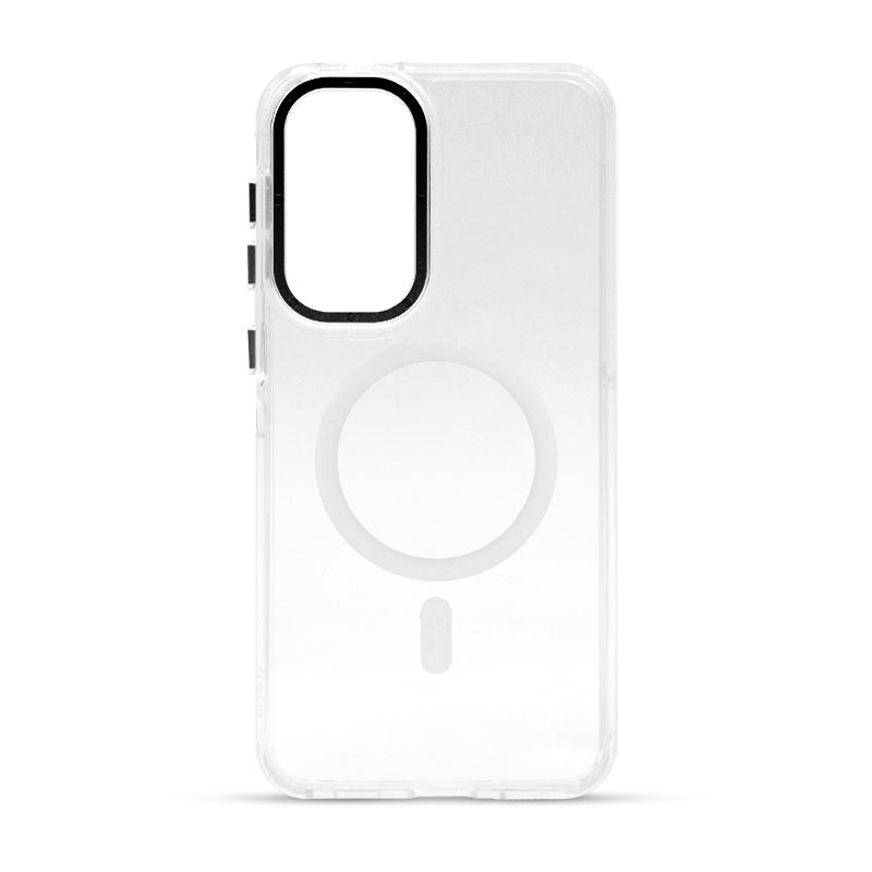 Futrola MAGSAFE TRANSPARENT za Samsung A57 bela