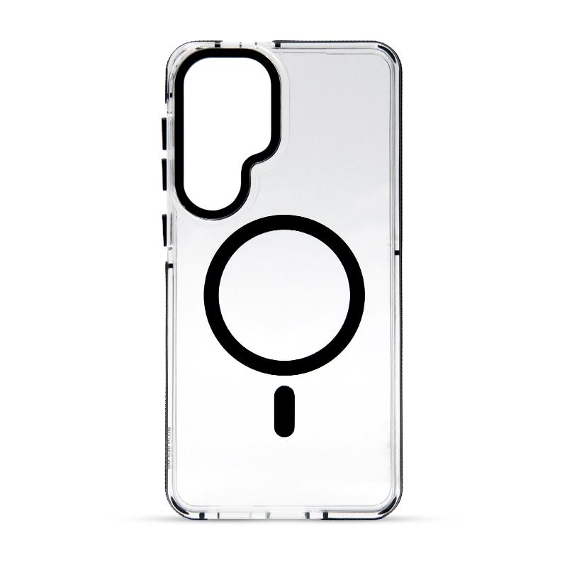 Futrola MAGSAFE TRANSPARENT za Samsung S26 Plus crna