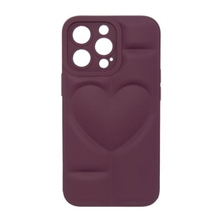 Futrola MATTE HEART za Iphone 13 Pro brown