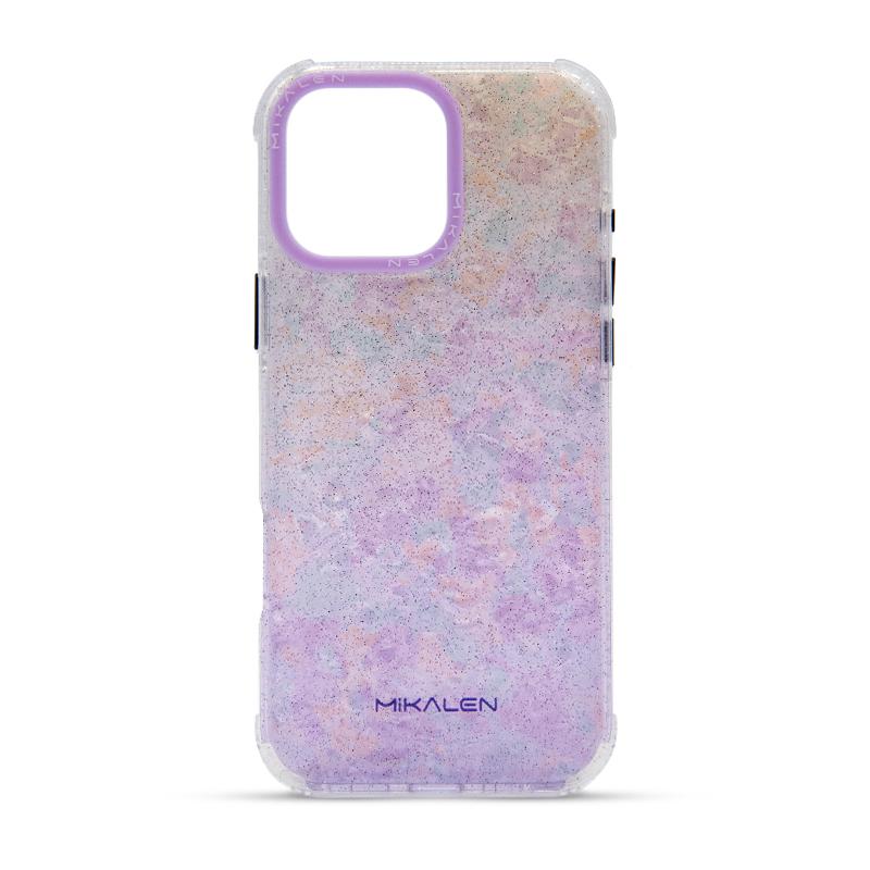 Futrola MIKALEN GLITTER za Iphone 16 Pro Max ljubicasta