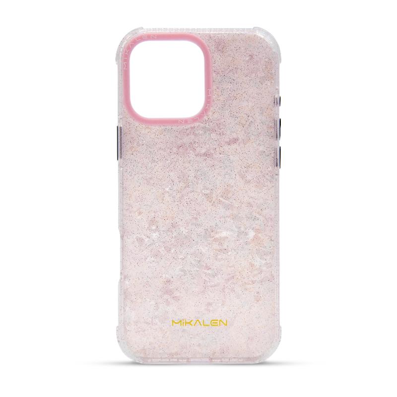 Futrola MIKALEN GLITTER za Iphone 16 Pro Max roze