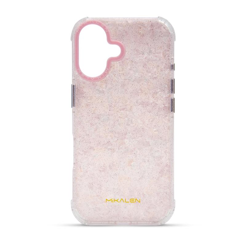 Futrola MIKALEN GLITTER za Iphone 16 roze