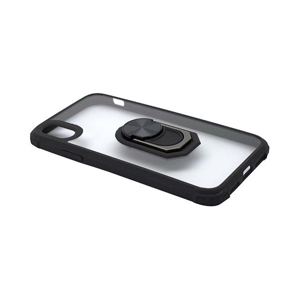Futrola RING COLOR CASE za Iphone X (5.8) crna