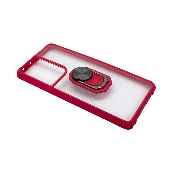Futrola RING COLOR CASE za Samsung S21 Ultra/G998B crvena