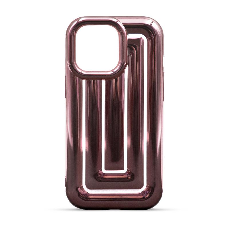 Futrola SHINING MAZE za Iphone 13 Pro puder roze