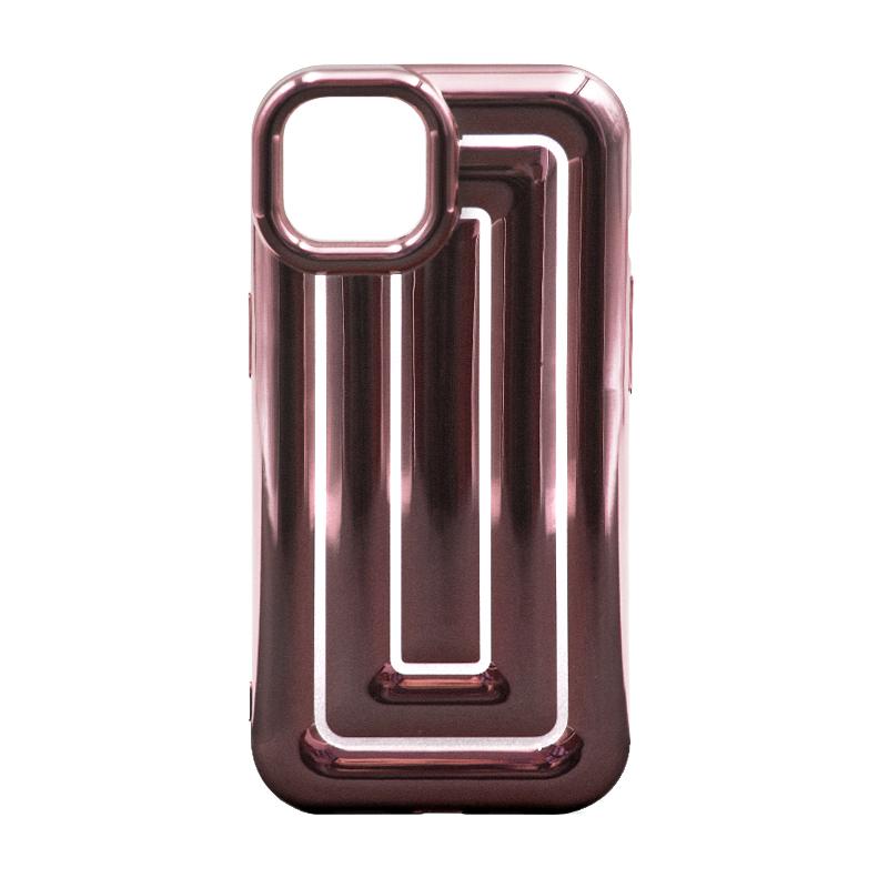 Futrola SHINING MAZE za Iphone 13 puder roze