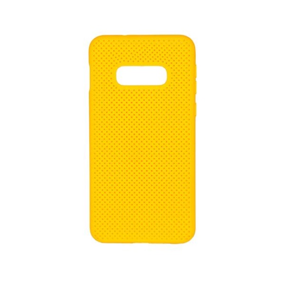 Futrola SILKY SOFT TOUCH za Samsung S10e/G970F žuta