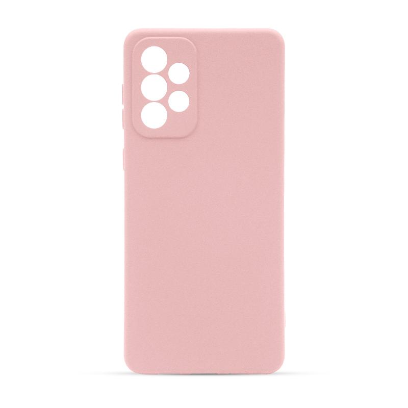 Futrola SOFT CASE za Samsung A73 puder roze