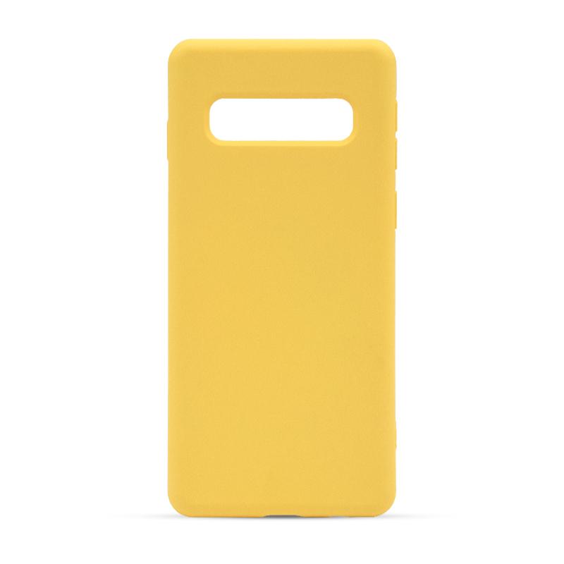 Futrola SOFT CASE za Samsung S10/G973 žuta