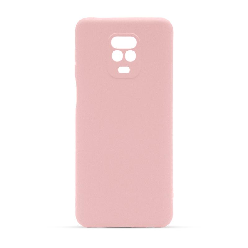 Futrola SOFT CASE za Xiaomi Redmi Note 9 Pro puder roze