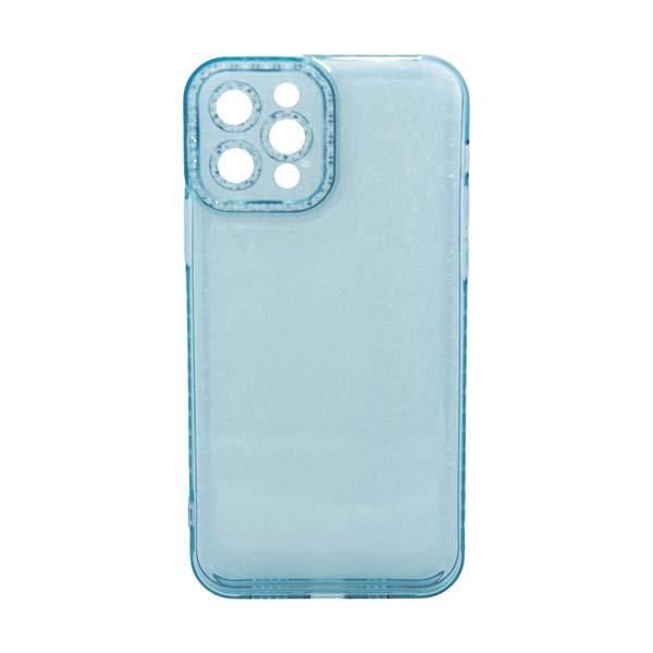 Futrola TRANSPARENT COLOR za Iphone 12 Pro plava