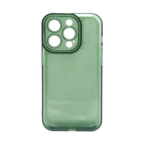 Futrola TRANSPARENT COLOR za Iphone 14 Pro zelena