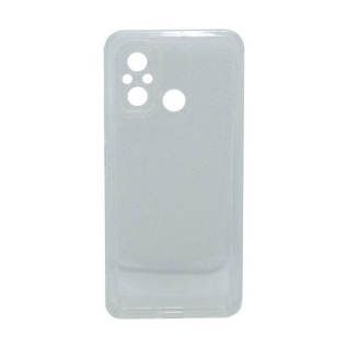 Futrola TRANSPARENT COLOR za Xiaomi Redmi 12C bela