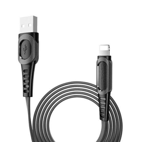 USB Cable KONFULON DC02 Iphone 1M 2.4A crna