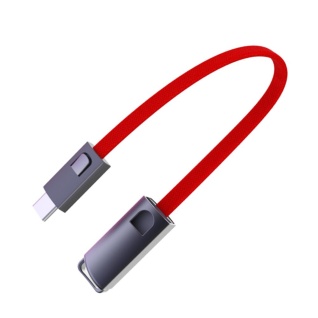 USB Cable KONFULON DC23 Type-C 23cm 2.4A crvena