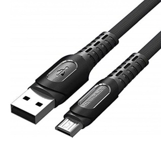 USB Cable KONFULON DC28 Micro 2.4A 1M crna