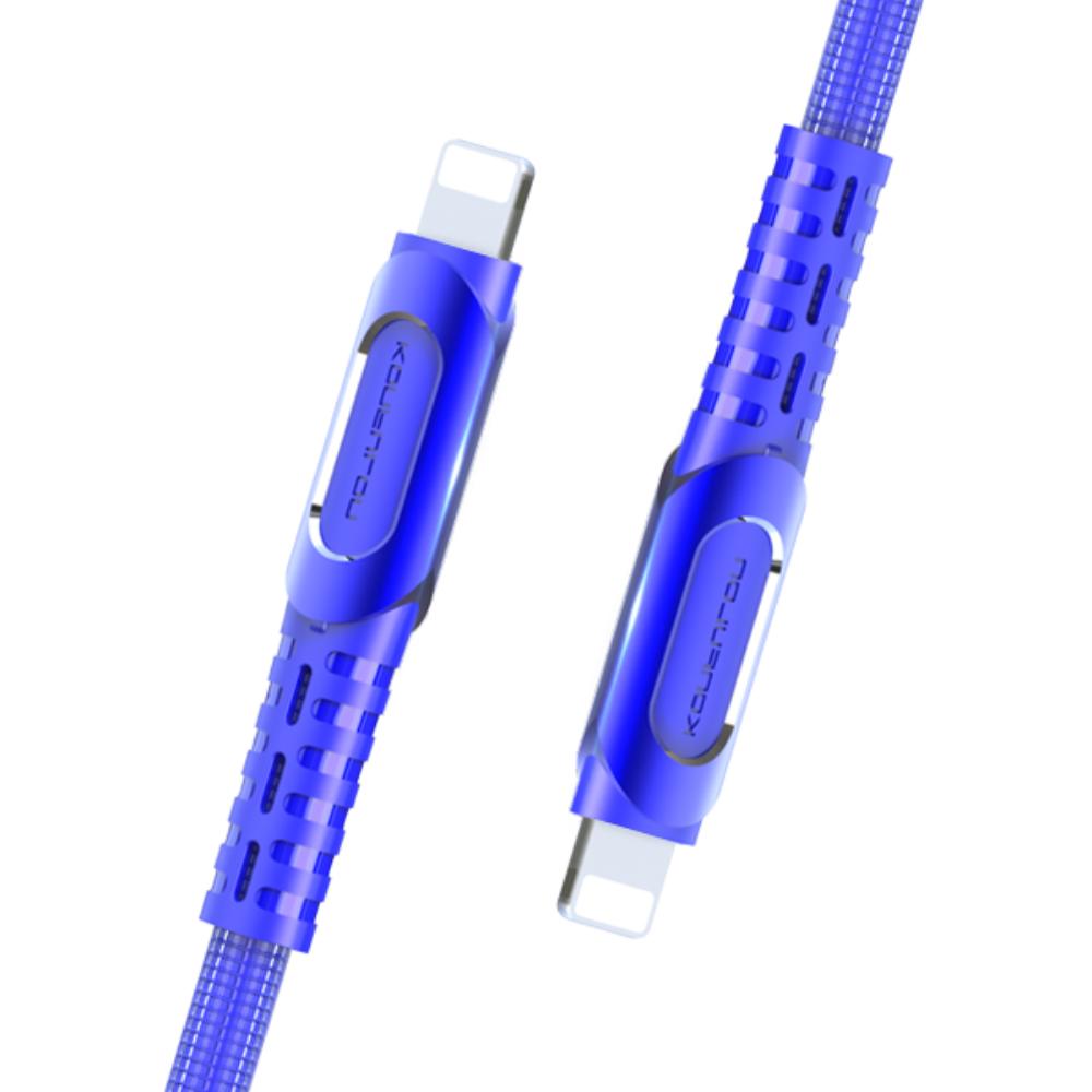 USB Cable KONFULON DC29 Iphone 1M 2.4A plava