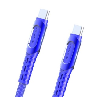 USB Cable KONFULON DC30 Type-C 1M 5A plava