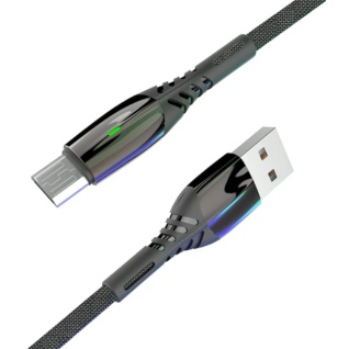 USB Cable KONFULON S93 Type-C 1M 2.4A crna