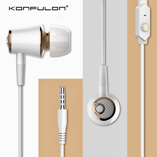 Earphone KONFULON IN10 zlatna